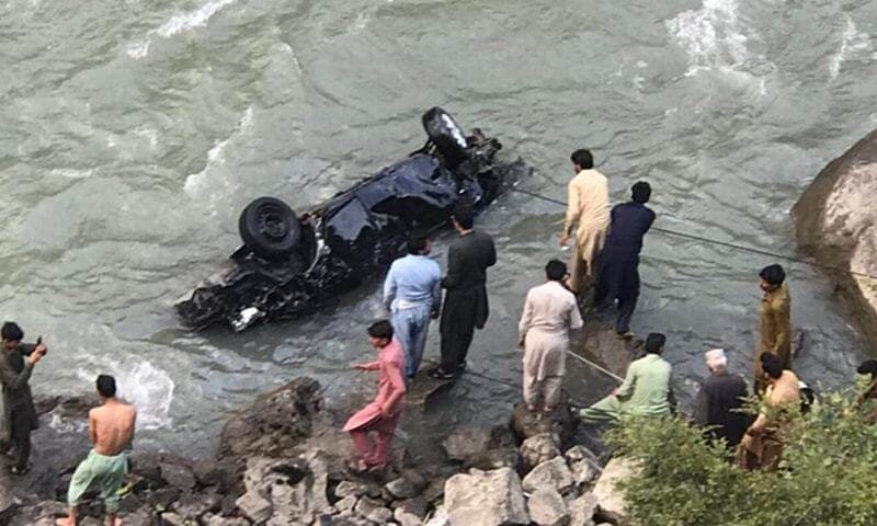 Vehicle Crashes Ravine Near Neelum Valley