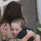 Angelina Jolie Hugs Her Daughters